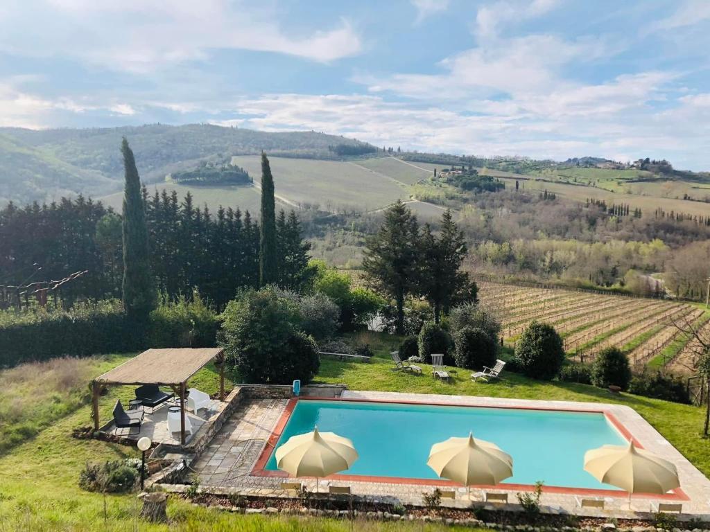 The swimming pool at or close to MEA CASA Toscana
