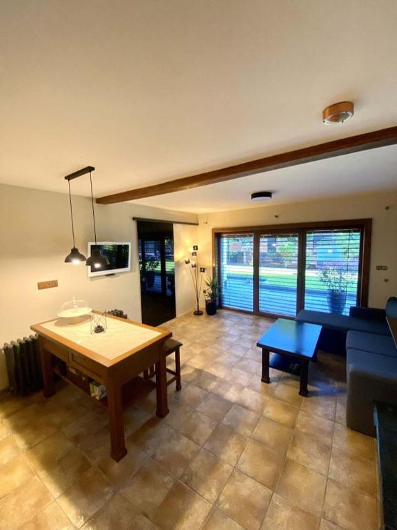 Posezení v ubytování Apartment Holín