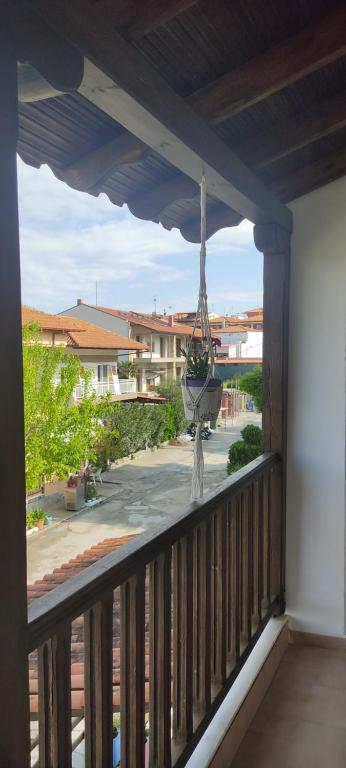 Balkón nebo terasa v ubytování APARTMENT TSAIRA