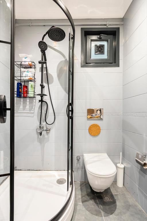 Koupelna v ubytování sevim suites Nişantaşı