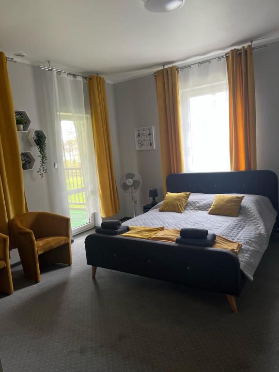 Postel nebo postele na pokoji v ubytování Camping Bystry