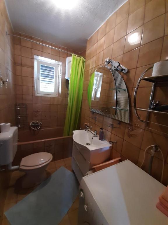 Kúpeľňa v ubytovaní Apartment Skale