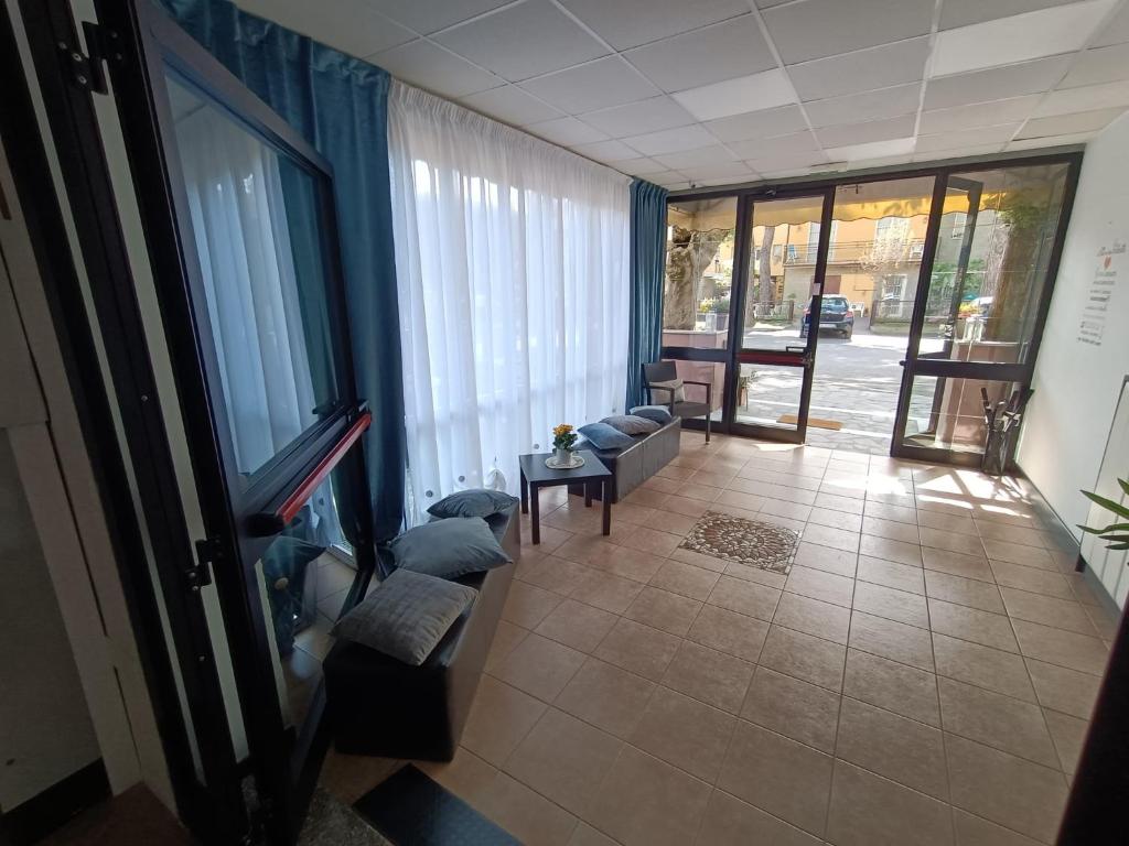 Posezení v ubytování Hotel La Torre