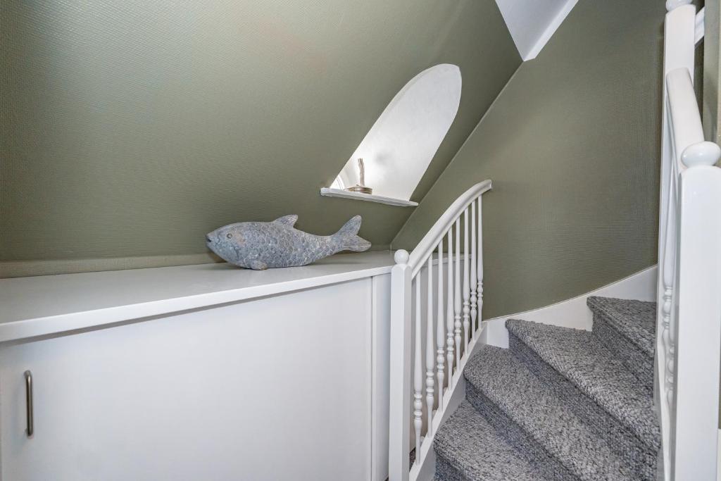 Fotografie z fotogalerie ubytování Gemütliche Wohnung unter Reet mit Pool und Sauna in Keitum v destinaci Keitum