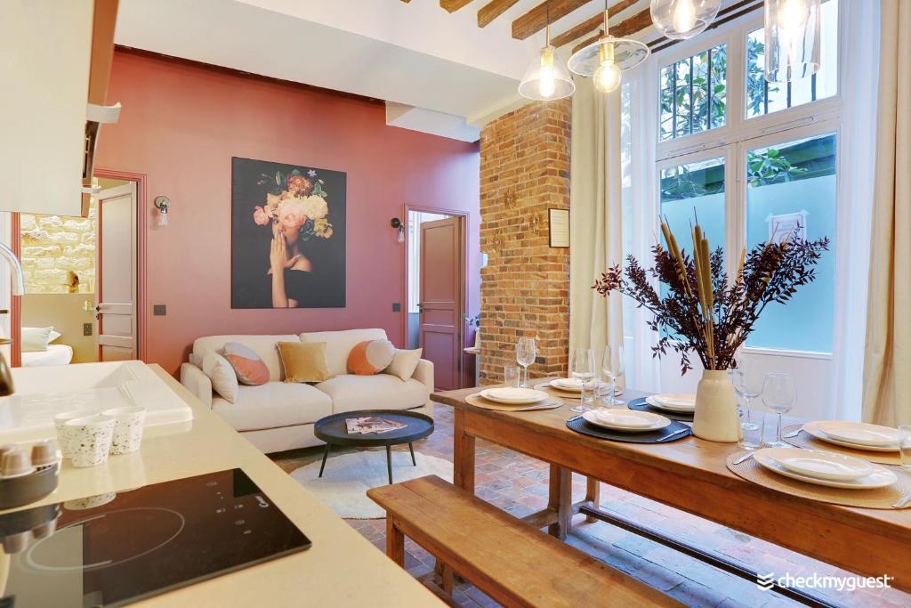 Fotografia z galérie ubytovania One-of-a-Kind Spacious Home in Le Marais v Paríži