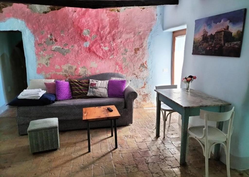 Posezení v ubytování Giamevi House