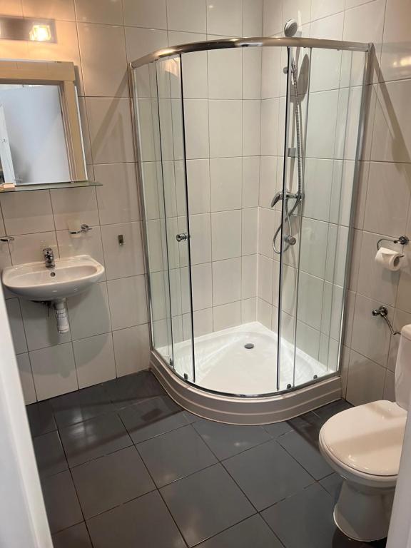Kúpeľňa v ubytovaní Rodos