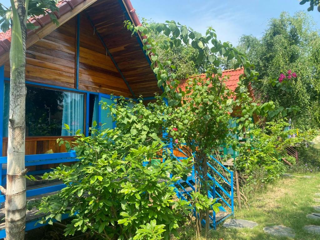 Zahrada ubytování Ngọc Tiên Farmer Eco Lodge Cat Tiên
