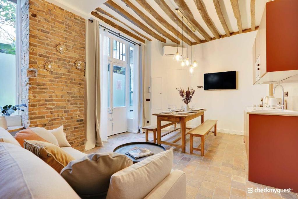 Fotografia z galérie ubytovania One-of-a-Kind Spacious Home in Le Marais v Paríži