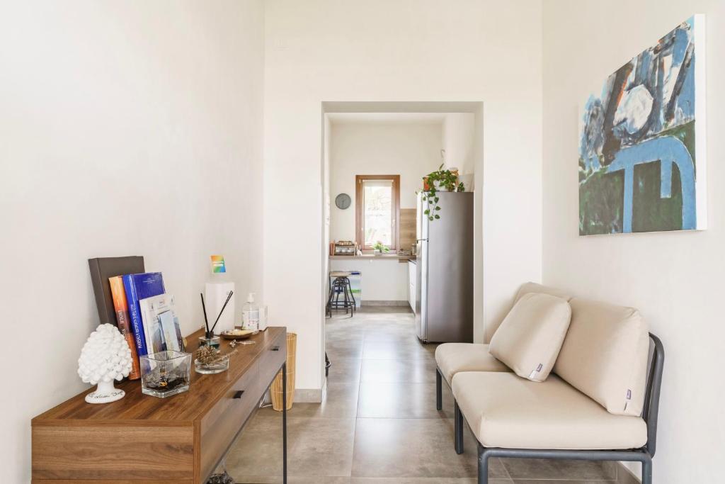Posezení v ubytování Villa Licari Stagnone