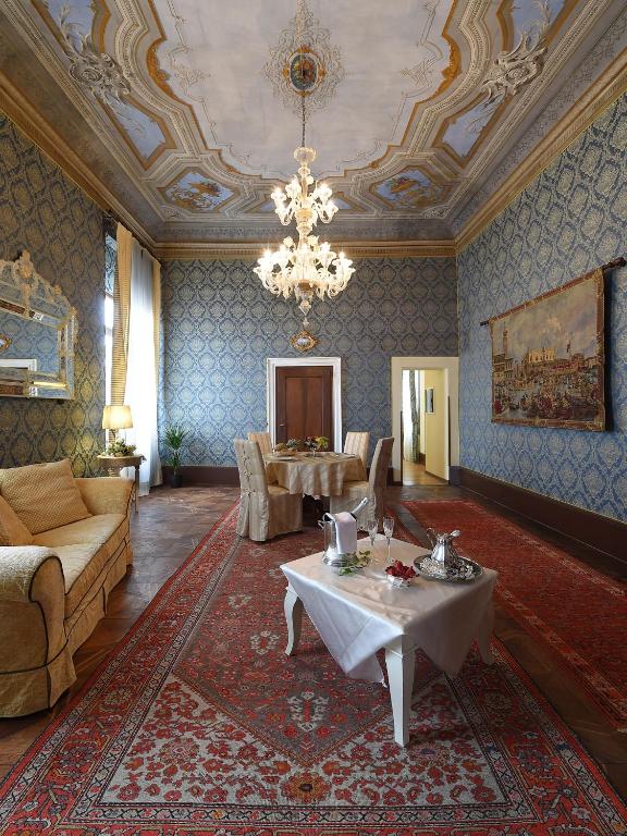 Posezení v ubytování Hotel Corte dei Greci