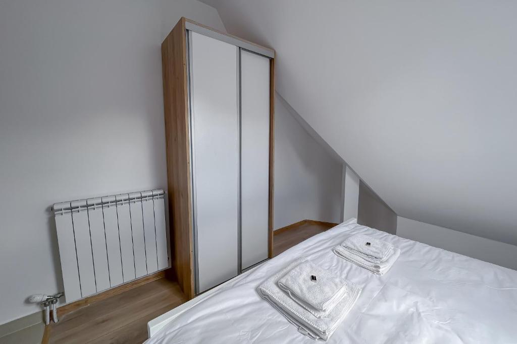 Letto o letti in una camera di Apartmani Bijelic