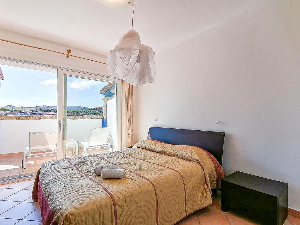 Posteľ alebo postele v izbe v ubytovaní Vigna Marina Apartments