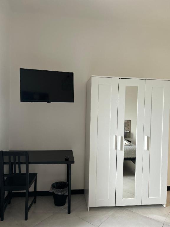 TV a/nebo společenská místnost v ubytování Casa dei nonni