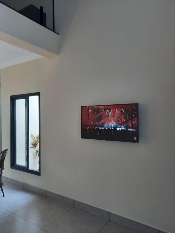TV a/nebo společenská místnost v ubytování BrotasLoft