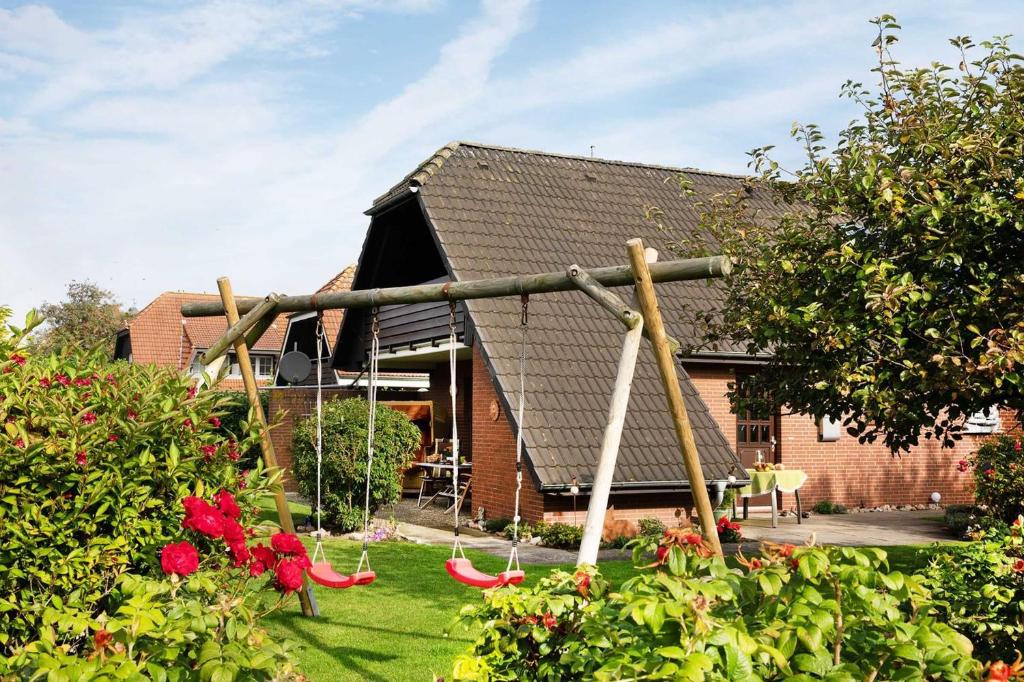Ferienhaus Britschock mit eingezäuntem Garten und Sauna, Friedrichskoog