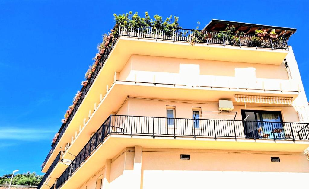 Balkon lub taras w obiekcie Appartamento Castel Sant'Angelo