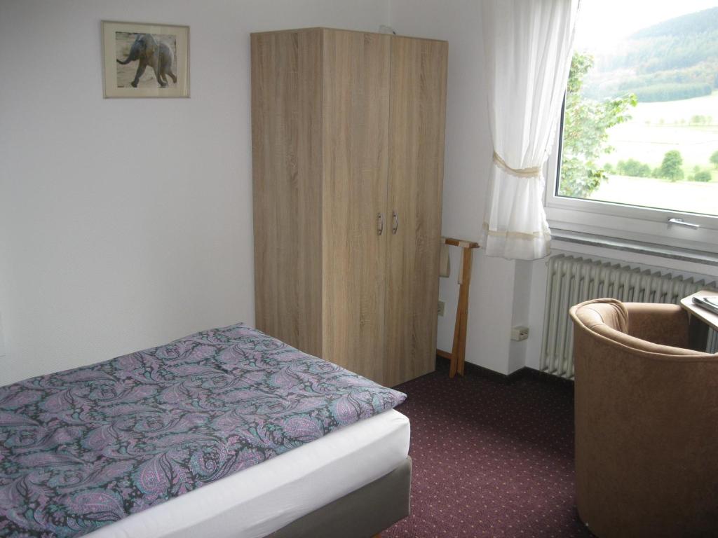 Postel nebo postele na pokoji v ubytování Jagdhaus Weber