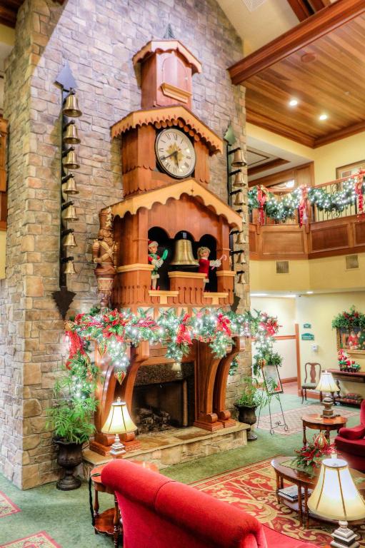 Restaurace v ubytování The Inn at Christmas Place
