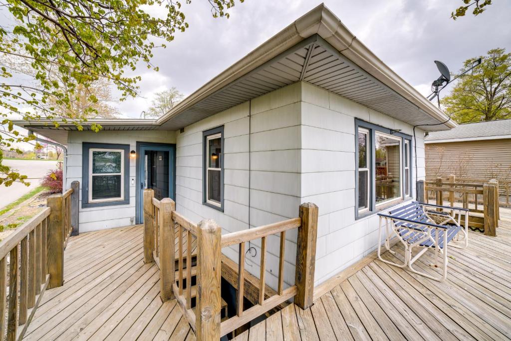 Το κτήριο όπου στεγάζεται  η παραθεριστική κατοικία