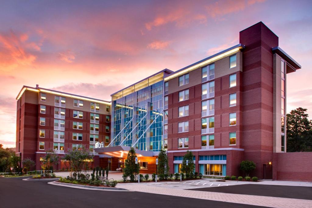 a rendering of a rendering of a hotel at Aloft Chapel Hill in Chapel Hill