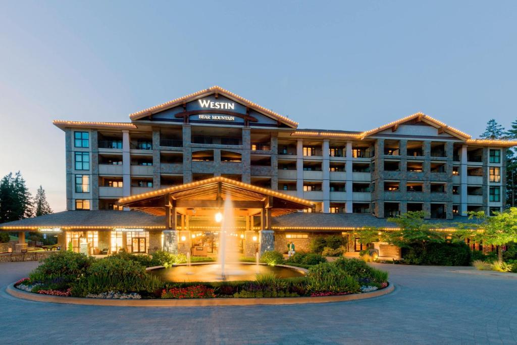 an exterior view of the westin resorticoicoicoosa at The Westin Bear Mountain Resort & Spa, Victoria in Victoria