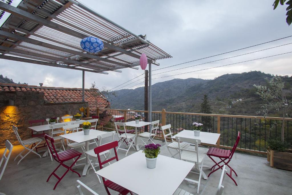 Nespecifikovaný výhled na hory nebo výhled na hory při pohledu z bed and breakfast