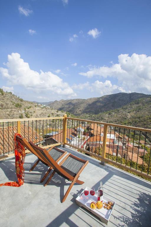 Nespecifikovaný výhled na hory nebo výhled na hory při pohledu z bed and breakfast