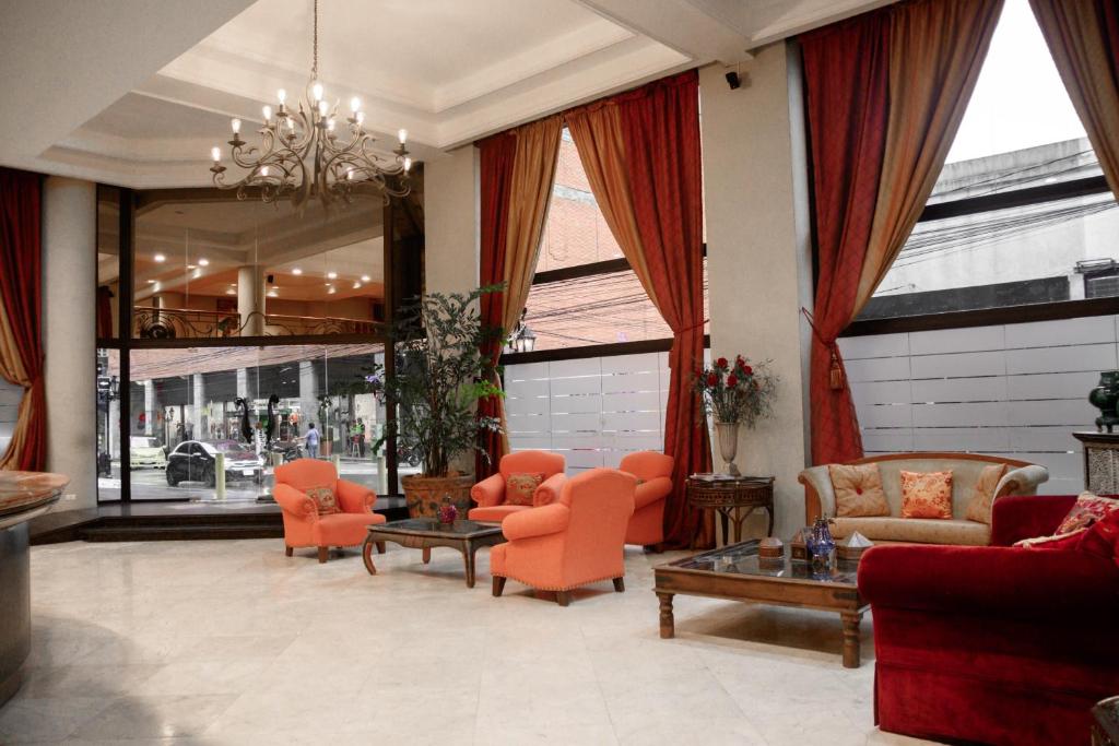 Posezení v ubytování Granados Park Hotel