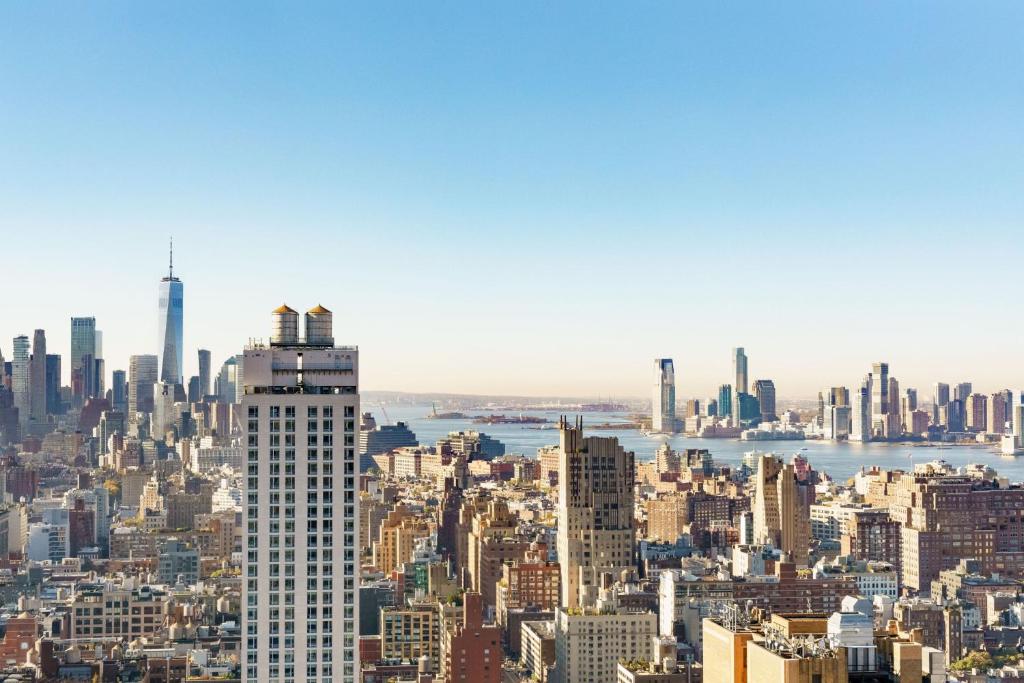 Udsigt til New York eller udsigt til byen taget fra hotellet