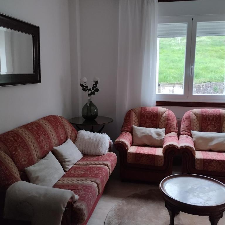 A seating area at Casa Xarreiro