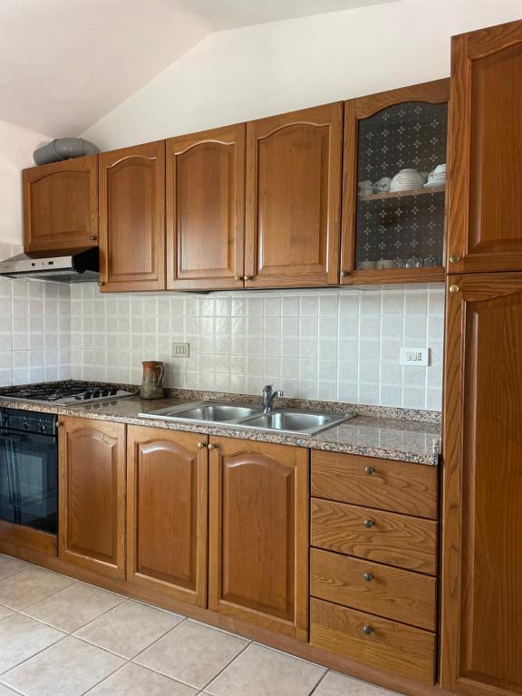 Kuchnia lub aneks kuchenny w obiekcie La casa di Tonia