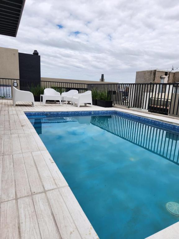 Hồ bơi trong/gần General Paz Apart- Mapa 04- Reina Fabiola