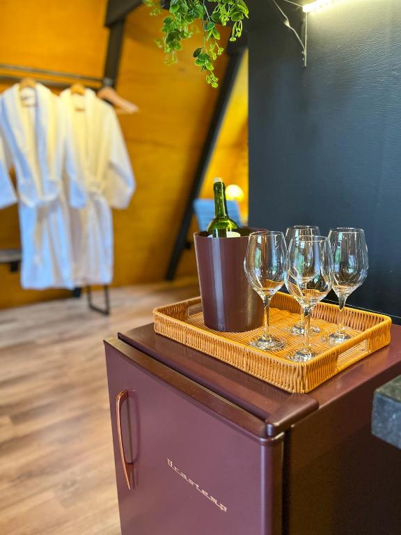 Nápoje v ubytování Cabana da Mata - Teresópolis