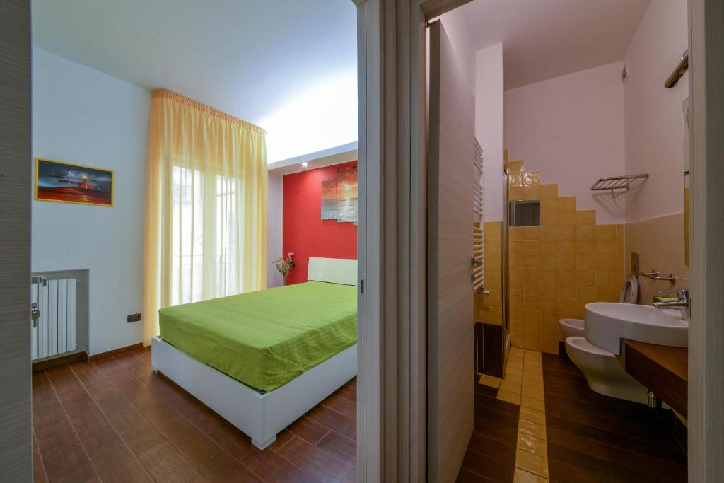 Koupelna v ubytování B&B Casa Camasso