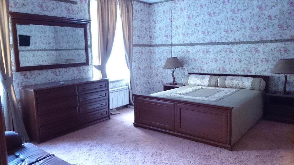 Cama o camas de una habitación en Apartments on Italyanskaya