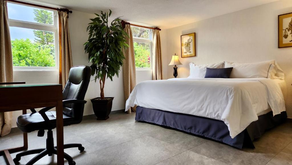 Casa Tamayo - Chambre Double Avec Vue Sur Le Jardin