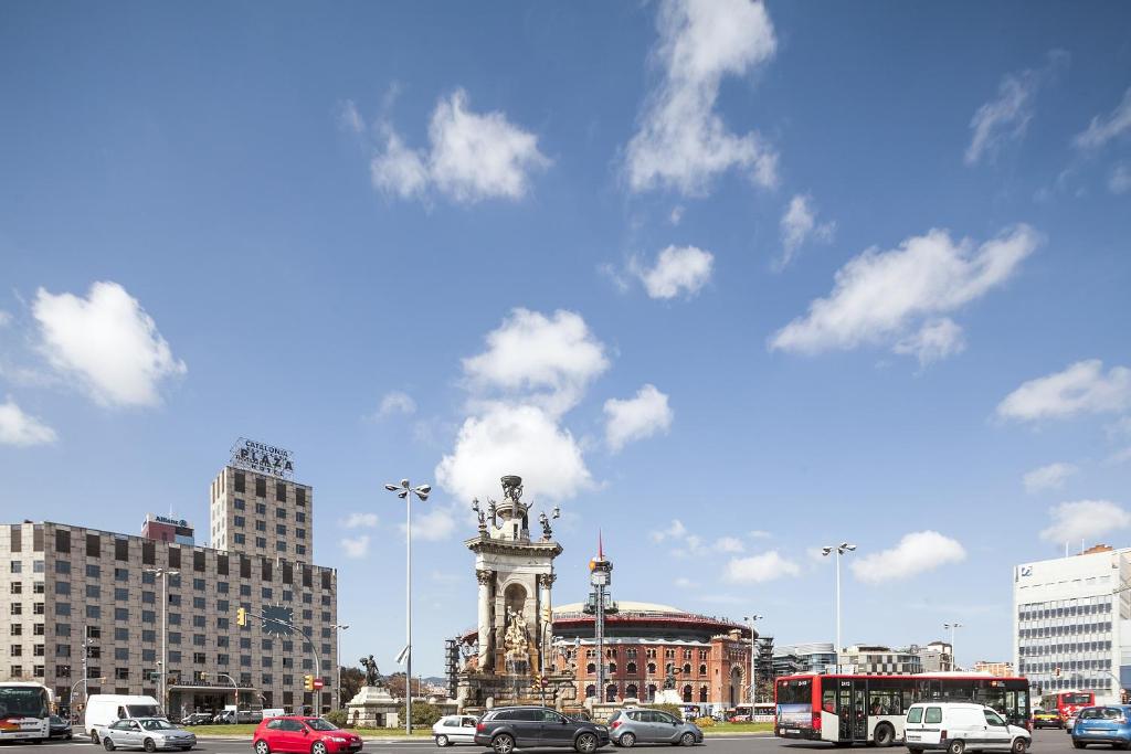 Výhľad na mesto Barcelona alebo výhľad na mesto priamo z apartmánu