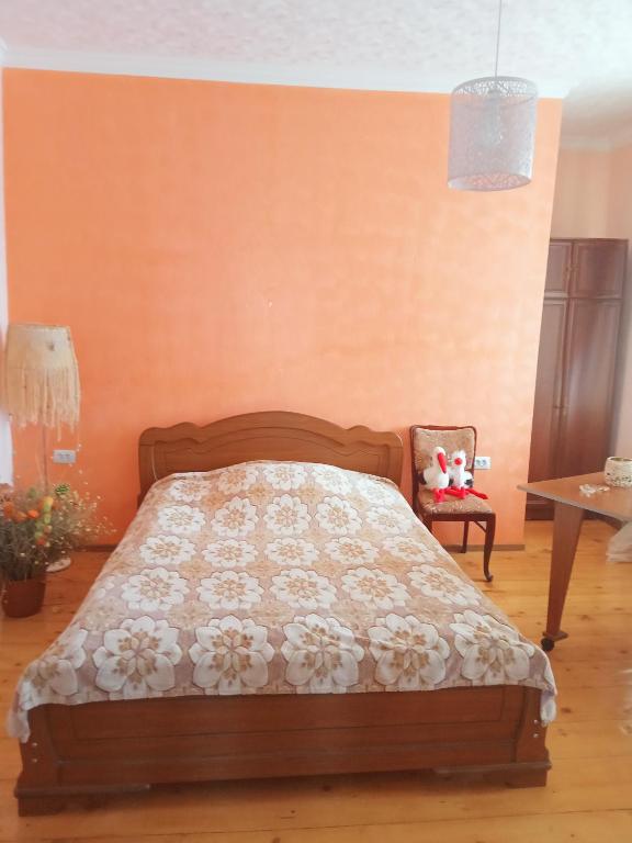 Llit o llits en una habitació de Guest House Nike