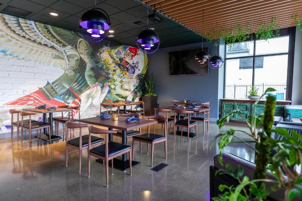Restaurace v ubytování Hotel Interurban Seattle Airport SeaTac