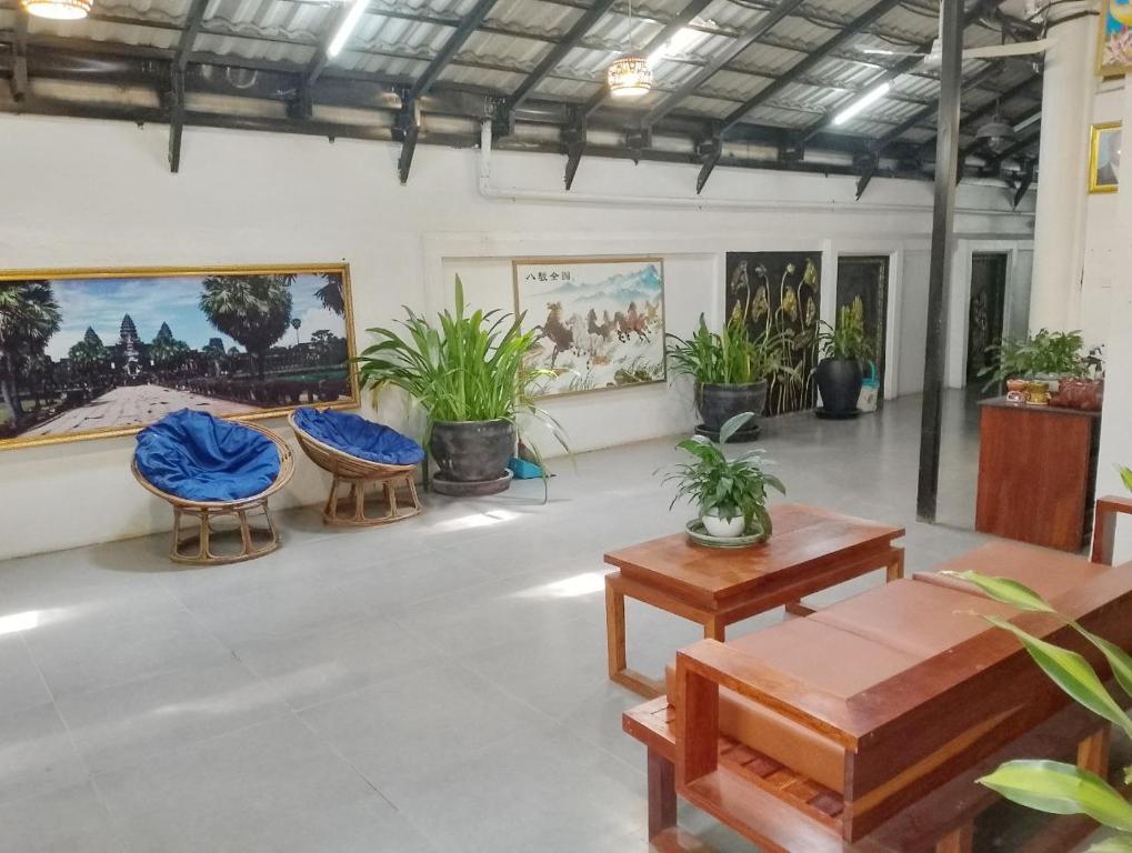 Posezení v ubytování Shalima Guesthouse