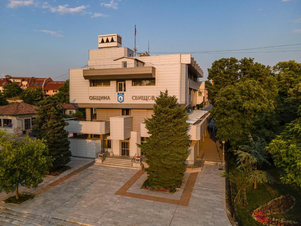 Budova, kde se bed and breakfast nachází