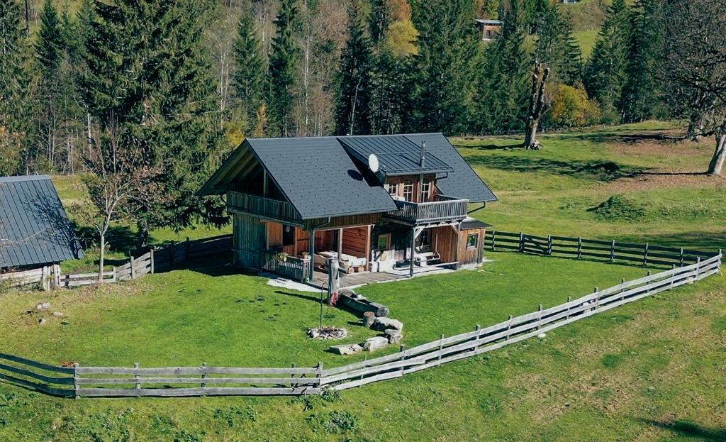 วิว Stangllehen Hütte จากมุมสูง