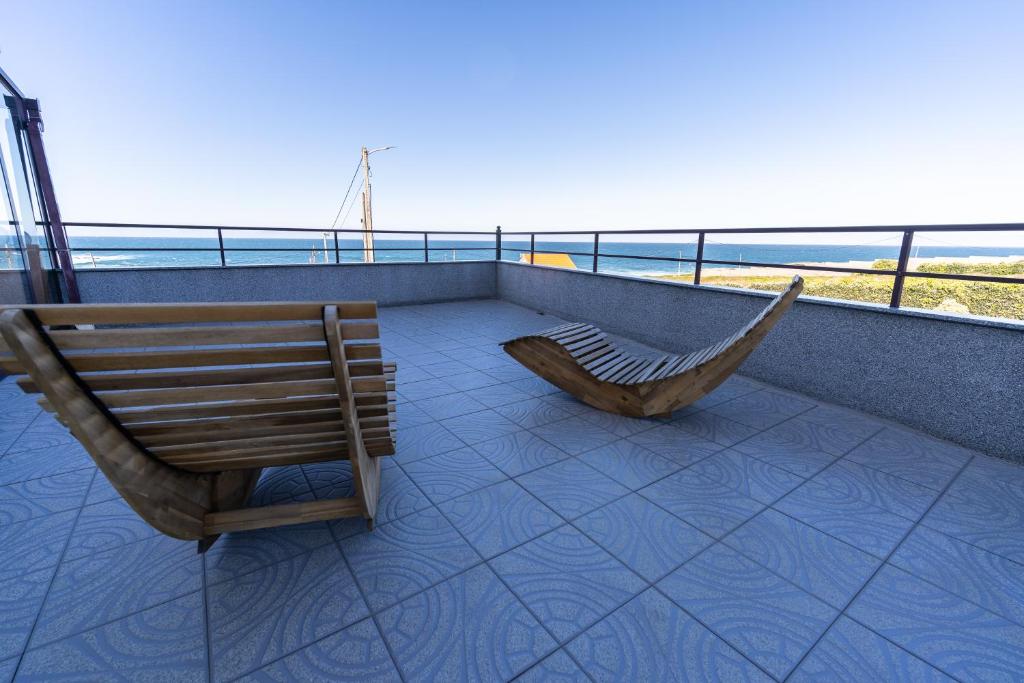 Un balcón o terraza de Casa da Vasca