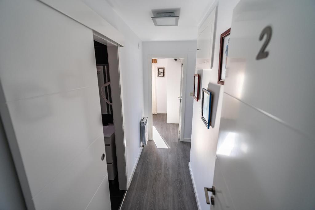 Una televisión o centro de entretenimiento en Casa da Vasca
