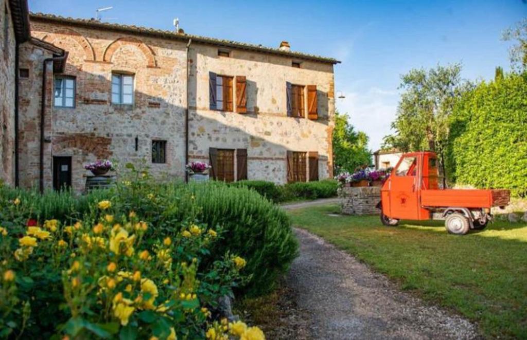 Zahrada ubytování Relais CastelBigozzi