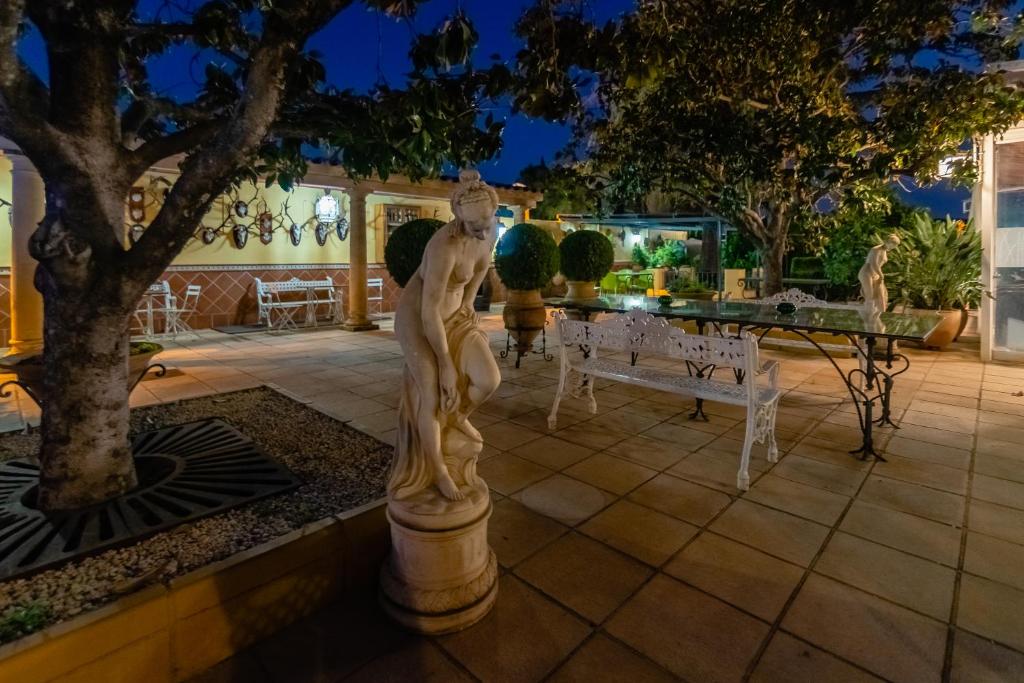 Balkón nebo terasa v ubytování Hotel Riad Arruzafa