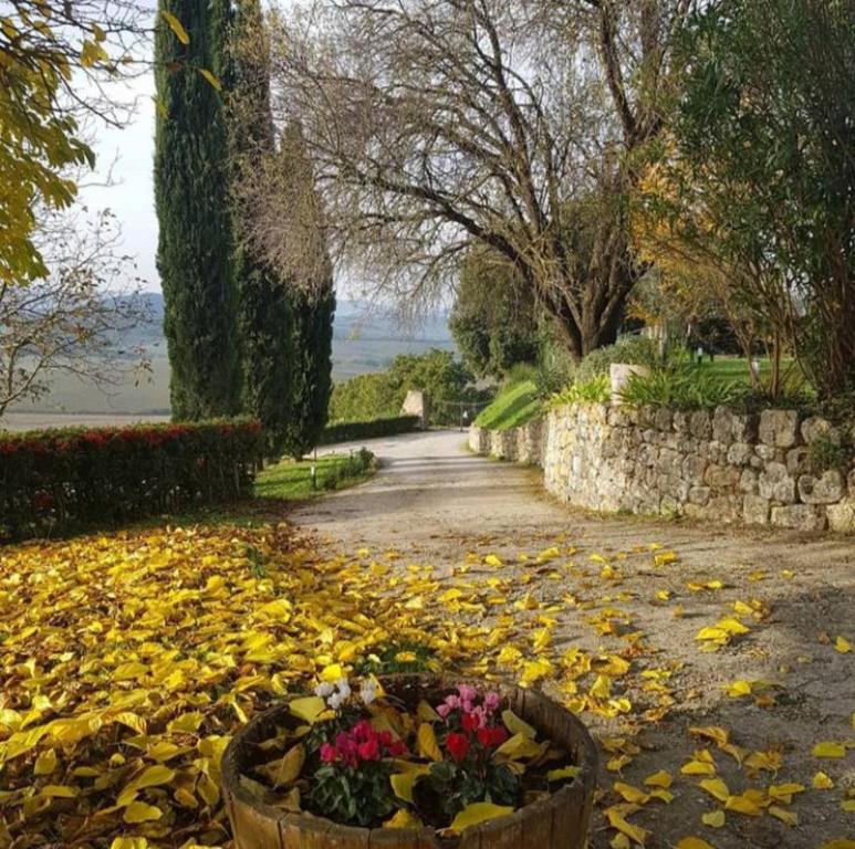 Zahrada ubytování Relais CastelBigozzi