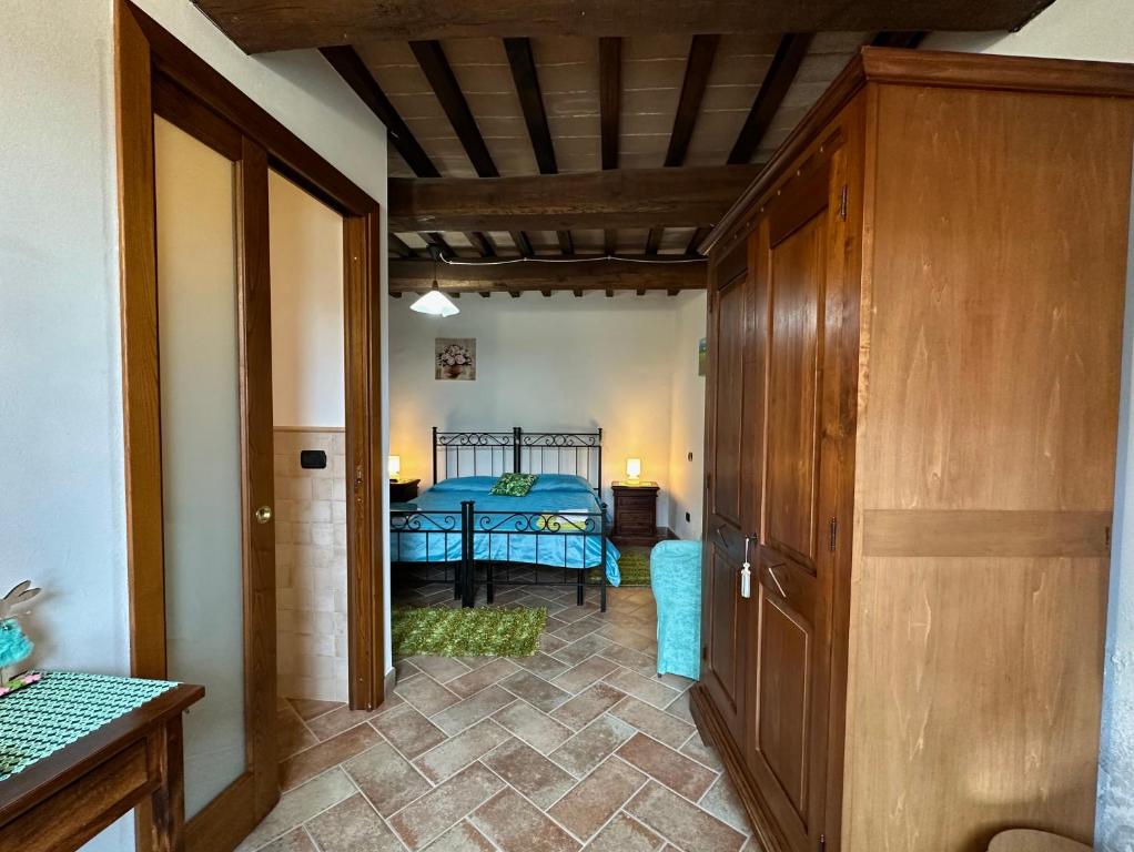 Postel nebo postele na pokoji v ubytování B&B Madonna Del Latte