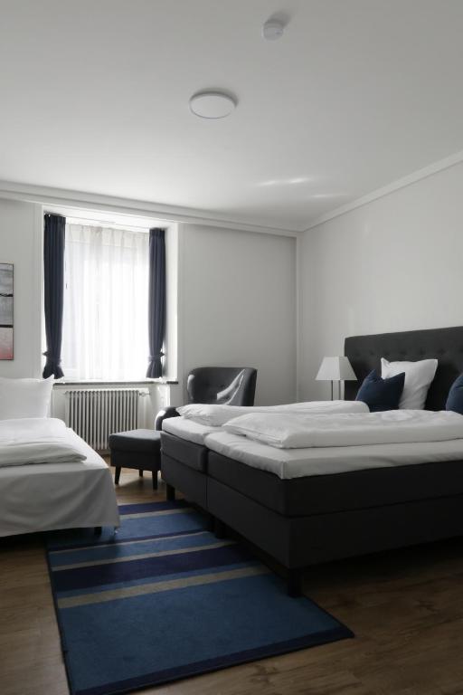 Postelja oz. postelje v sobi nastanitve Helnan Phønix Hotel